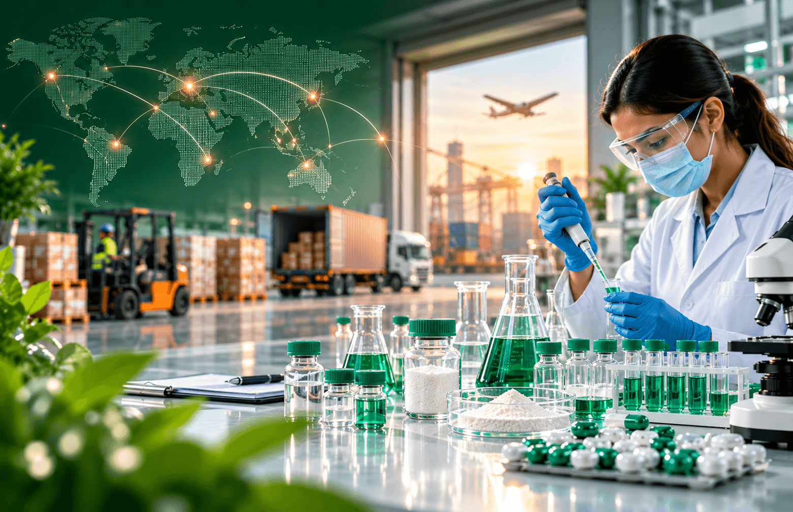 Pharmaceutical industry and supply solutions
