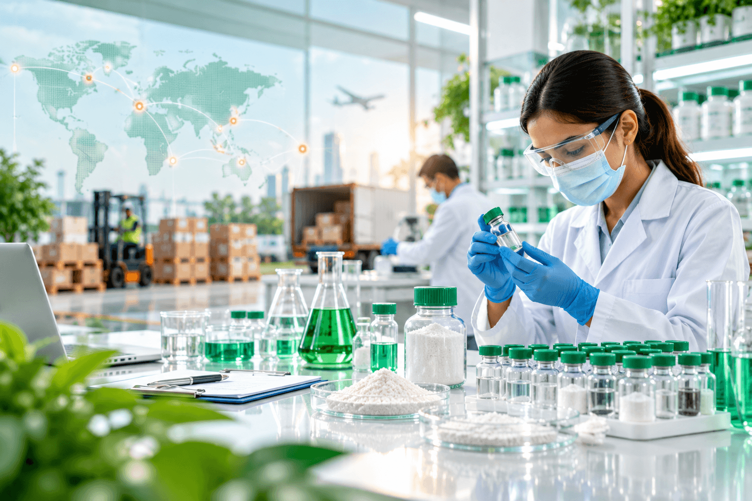 Pharmaceutical materials and supply operations